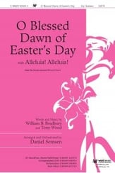 O Blessed Dawn of Easter's Day with Alleluia! Alleluia! SATB choral sheet music cover